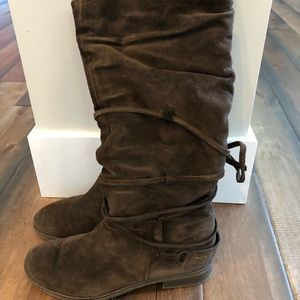 Aldo suede riding boots